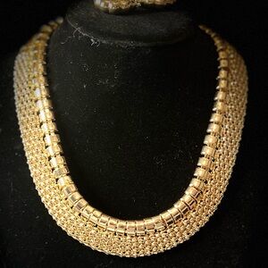 Thalia Sodi Gold-Tone Layered Necklace / Earring set